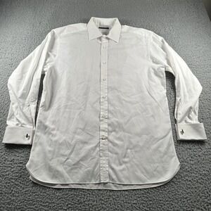 Ralph Lauren purple label White Casual Button Down Shirt